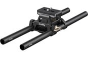 Kameran & objektiivien lisävarusteet - SmallRig 6761 Arca-Type Mount Plate with 15mm Dual Rod Clamp - 6761