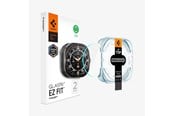Smartwatch - Lisävarusteet - Spigen Glass tR EZ Fit 2 Pack - transparency - Samsung Galaxy Watch Ultra2 - AGL11758