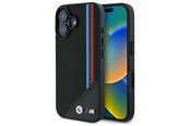 Puhelin - Kannet ja kotelot - BMW M Meshed Tricolor Stripes MagSafe case for iPhone 16 - black - 3666339323769