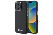 Puhelin - Kannet ja kotelot - BMW M Smooth Full Wrapped Metal MagSafe Case for iPhone 16 Pro Max - Black - 3666339324599