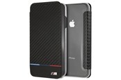 Puhelin - Kannet ja kotelot - BMW Carbon Tricolor Stripe iPhone XS Max Case - Black - 3700740435120