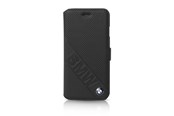 Puhelin - Kannet ja kotelot - BMW Signature Leather Booktype Case for Sony Z5 - Black - 3700740370544