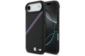 Puhelin - Kannet ja kotelot - BMW M Tricolor Metal Logo MagSafe Case for iPhone 17 Air - Black - 3666339480219