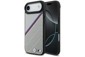 Puhelin - Kannet ja kotelot - BMW M Tricolor Metal Logo MagSafe Case for iPhone 17 Air - Gray - 3666339480370
