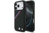 Puhelin - Kannet ja kotelot - BMW M Tricolor Metal Logo MagSafe Case for iPhone 17 Pro - Black - 3666339480226