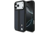 Puhelin - Kannet ja kotelot - BMW M Perforated Stripe Logo MagSafe Case for iPhone 17 Pro Max - Navy Blue - 3666339481834