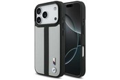 Puhelin - Kannet ja kotelot - BMW M Perforated Stripe Logo MagSafe Case for iPhone 17 Pro - Gray - 3666339481988