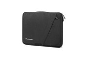 Laukut - Wozinsky WTNP-14B 13-14" Laptop Bag with Retractable Handle - Black - 5907769387777