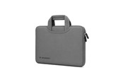 Laukut - Wozinsky WNT-11G 10-11" Laptop Bag with Retractable Neoprene Handle - Gray - 5907769388477