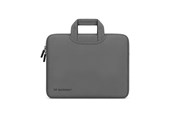 Laukut - Wozinsky WNT-13G 13-14" Laptop Bag with Retractable Neoprene Handle - Gray - 5907769388491