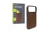 Puhelin - Kannet ja kotelot - Mobile Origin Leather MagSafe Case iPhone 17 Pro - Dark Brown - MO-LC-DBR-i17P