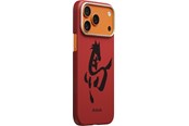 Puhelin - Kannet ja kotelot - PITAKA Edge Case - Ink Horse Cinnabar - iPhone 17 Pro Max - HR1703PM