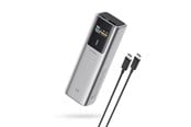 Powerbank - CUKTECH CKPB100PGLBL Powerbank 150W 10000mAh USB-C USB-A - Grey - 10000 mAh - CKPB100PGLBK