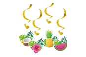 Lelut - Globos Hanging Decoration Swirls Aloha - 4 pcs. - 9346