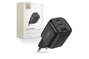 Puhelin - Adapterit & Laturit - Tech-Protect NCA100W-GaN PD 3.2 100W / QC3.0 wall charger - black - 5906302323432
