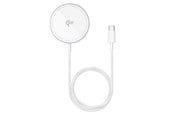 Puhelin - Adapterit & Laturit - Baseus Simple Mini4 Air Qi2 15W Magnetic Wireless Charger - Silver - P10278200S11-00