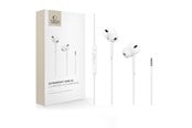 Kuulokkeet - Tech-Protect Ultraboost Core G3 Mini Jack Wired Headphones - White - 5906302324255