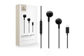 Kuulokkeet - Tech-Protect Ultraboost Core G4 USB-C Wired Headphones - Black - 5906302324286