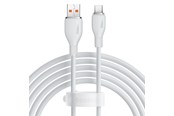 USB kaapelit - Baseus Pudding 100W USB-A - USB-C Cable 1.2m - White - P10355703221-B1