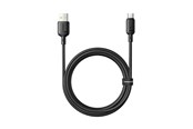 USB kaapelit - Baseus Silky 3A USB-A - USB-C Cable 1m - Black - P10377703113-02
