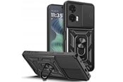 Puhelin - Kannet ja kotelot - Tech-Protect CamShield Pro Case for Motorola Moto G35 5G - Black - 5906302370160