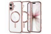 Puhelin - Kannet ja kotelot - Tech-Protect MagFlex Case for iPhone 17 - Transparent Pink - 5906302342365