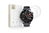 Puhelintarvikkeet - Näytönsuojat - Tech-Protect Glass Fit+ 2-Pack Tempered Glass for Xiaomi Watch S5 46mm - 5906302324347