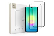 Puhelintarvikkeet - Näytönsuojat - Tech-Protect Glass Fit+ 2-Pack Tempered Glass for Samsung Galaxy A27 5G - Black - 5906302325559