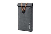 Puhelin - Muut lisävarusteet - Wozinsky WPB-R12 RFID Blocking Phone Case with Flap and String 21.5x12 cm - Gray - 5907769388293
