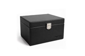 Puhelin - Muut lisävarusteet - Wozinsky WPB-R16 RFID Blocking Box for Keyless Keys with Compartments 16x12x9 cm - Black - 5907769388279