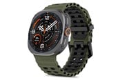 Smartwatch - Lisävarusteet - Tech-Protect Iconband Pro for Samsung Galaxy Watch Ultra/Ultra2 47mm - Green/Black - 5906302325900