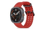 Smartwatch - Lisävarusteet - Tech-Protect Iconband Pro Strap for Samsung Galaxy Watch Ultra/Ultra2 47mm - Red - 5906302325825