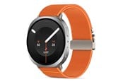 Smartwatch - Lisävarusteet - Tech-Protect Nylon Clasp Strap for Samsung Galaxy Watch 8/9 - 40/44/46mm - Orange - 5906302325733