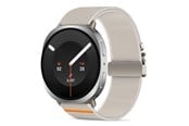 Smartwatch - Lisävarusteet - Tech-Protect Nylon Clasp Strap for Samsung Galaxy Watch 8/9 - 40/44/46mm - Beige - 5906302325757