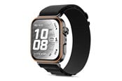 Smartwatch - Lisävarusteet - Tech-Protect Nylon Pro Strap for Huawei Watch Fit 3 / 4 / 4 Pro / 5 / 5 Pro - Black - 5906302325764