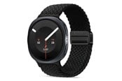 Smartwatch - Lisävarusteet - Tech-Protect NylonMag Strap for Samsung Galaxy Watch 8/9 - 40/44/46mm - Black - 5906302325658