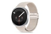Smartwatch - Lisävarusteet - Tech-Protect NylonMag Strap for Samsung Galaxy Watch 8/9 - 40/44/46mm - Beige - 5906302325665
