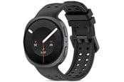 Smartwatch - Lisävarusteet - Tech-Protect Silicone Air Strap for Samsung Galaxy Watch 8/9 - 40/44/46mm - Black - 5906302341436