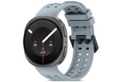 Smartwatch - Lisävarusteet - Tech-Protect Silicone Air Strap for Samsung Galaxy Watch 8/9 - 40/44/46mm - Light Gray - 5906302341474