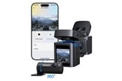 Autokamera - Baseus PrimeTrip VD1 Pro 4K Car Dash Cam with 1080p Rear Camera and Power Kit - Black - C0119803