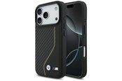 Puhelin - Kannet ja kotelot - BMW M Carbon Line & Logo MagSafe Case for iPhone 17 Pro - Yellow - 3666339482305