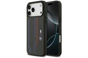 Puhelin - Kannet ja kotelot - BMW M Kevlar Lines & Logo MagSafe Case for iPhone 17 Pro Max - Black - 3666339484071