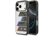 Puhelin - Kannet ja kotelot - BMW M IML Metal Buttons Tricolor Lines MagSafe Case for iPhone 17 Pro Max - Gray - 3666339487591