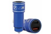 Puhelin - Adapterit & Laturit - BMW M Edition PD-QC 3.0 20W Car Charger - Blue/Black - 3666339122492