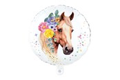 Lelut - Globos Foil Balloon 18 Inch Round Horses - 7303