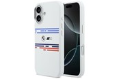 Puhelin - Kannet ja kotelot - BMW M Silicon Horizontal Line MagSafe Case for iPhone 17 - White - 3666339484682
