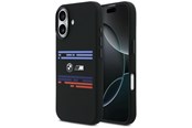 Puhelin - Kannet ja kotelot - BMW M Silicon Horizontal Line MagSafe Case for iPhone 17 - Black - 3666339484521