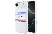 Puhelin - Kannet ja kotelot - BMW M Silicon Horizontal Line MagSafe Case for iPhone Air - White - 3666339484699