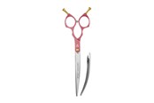 Koirat - ARTERO Scissors FUSION CURVY PINK 7" - 8435037191797