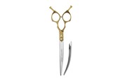 Koirat - ARTERO Scissors FUSION CURVY GOLD 7" - 8435037191704